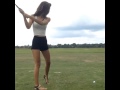 Ashley Sky Golf Swing