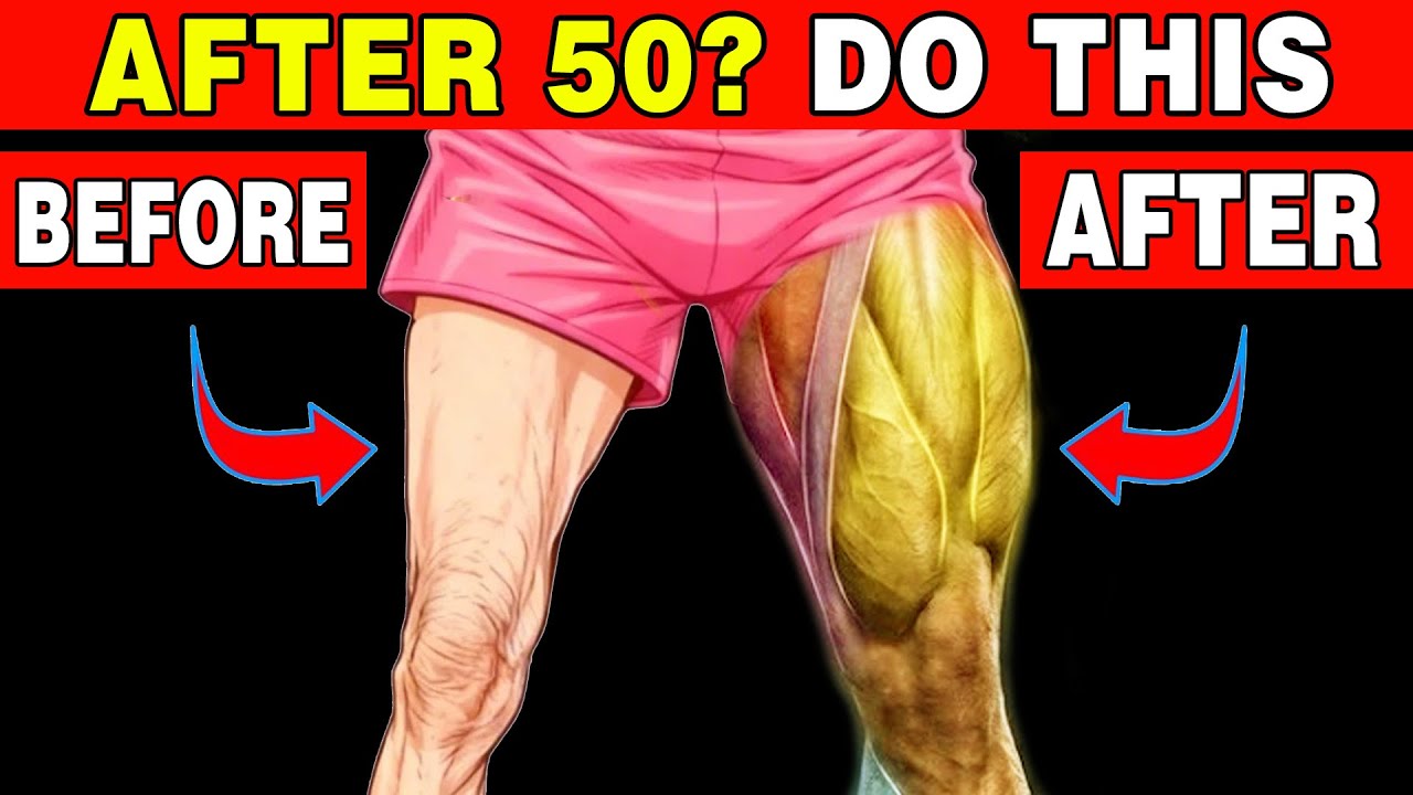 Вам больше 50? 2 основных упражнения для быстрого укрепления ног | Здоровье пожилых людей