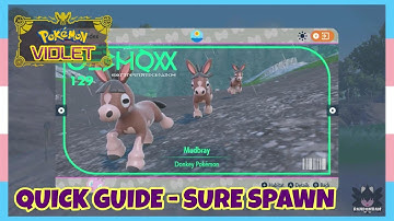 *Fixed Spawn* Where To Catch Mudbray In Pokemon Scarlet & Violet *The Teal Mask* | Quick Guide