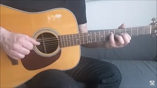 Video thumbnail of "The Police - Message in a Bottle - Acoustic Guitar Cover Fingerstyle"