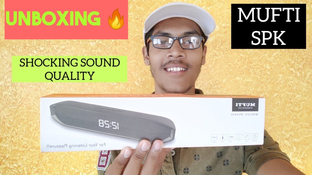 mufti bluetooth speaker price