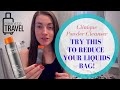 TRAVEL SKINCARE REVIEW - TRYING POWDER FACE WASH TO SHRINK LIQUIDS BAG - CLINIQUE POWDER CLEANSER