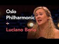 Capture de la vidéo Folk Songs / Luciano Berio / Stina Steingrim Levvel / Oslo Philharmonic