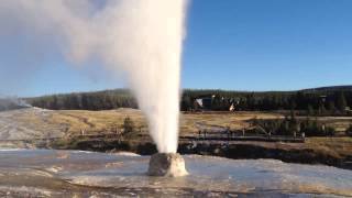 Beehive Geyser Eruption Sept. 20, 2013 -- Yellowstone National Park