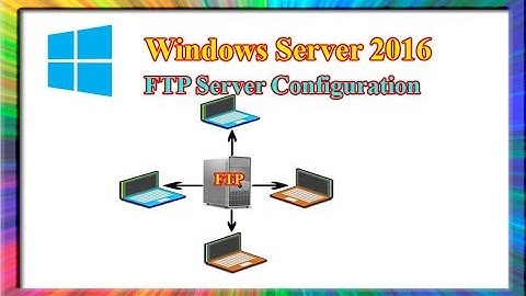 how to install and configure ftp server in windows server 2016