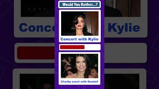 Would You Rather Game | Kardashian Edition