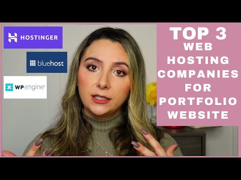 Top 3 Web Hosting Companies For Portfolio Website | Digital Marketing Focus