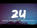 David Guetta ft. Justin Bieber - 2U (Lyrics/Vietsub)