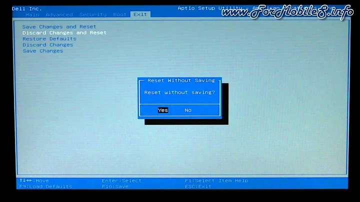 Dell Vostro 3350 - Gestione BIOS e boot Windows 7
