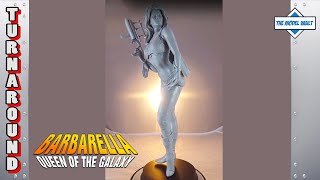 Barbarella 1/4 Scale Resin Kit Zombee T Co. Primer Turnaround