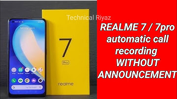 realme 7 / 7pro automatic call recording setting | realme 7 call recording problem | realme 7 pro