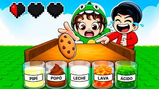 Quien COMA la GALLETA ENVENENADA MUERE con KARIM! 🤮🤢🍪| Roll Your Cookie Roblox | Dylan Juega