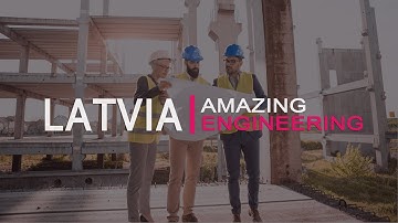 LATVIA - AMAZING ENGINEERING | Cinematic Drone Video (DJI Mavic Mini) | Видео с Дрона