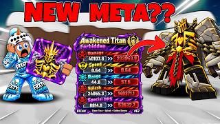 TITAN JUST GOT A NEW UPGRADE NEW AWAKENED TITAN IS INSANE!!! (THE HOUSE TD 2)