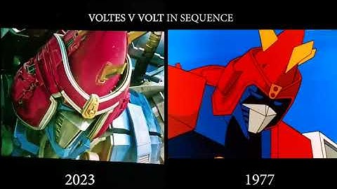 Voltes V Volt In Sequence Comparison