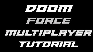 How to force DOOM to start in multiplayer mode - VERY QUICK TUTORIAL
