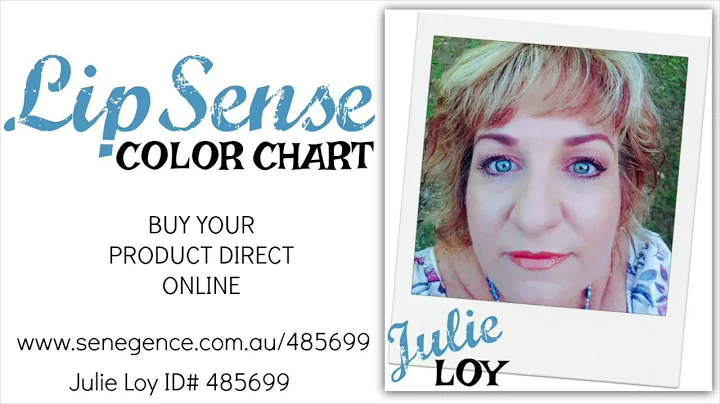 Julie Loy - SeneGence LipSense Color Chart 2018 Oc...