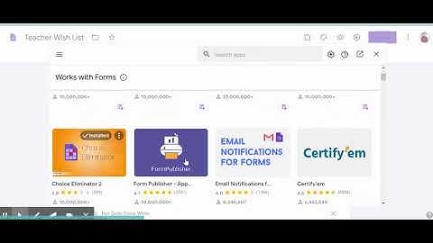 Book Fair Wish Lists with Google Forms & Choice Eliminator
