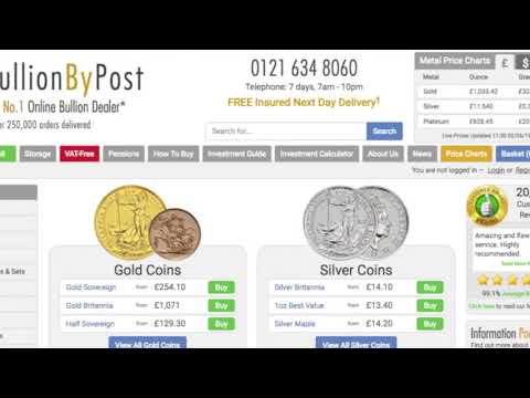 Bullion By Post Best GOLD SILVER Dealers - YouTube