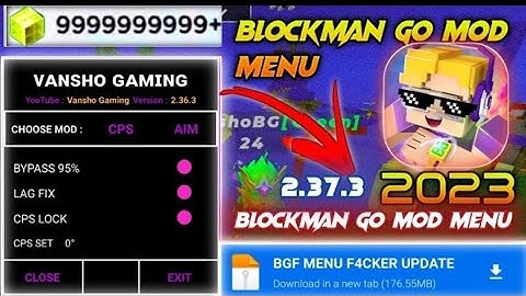 New Blockman GO Mod Menu 2.34.2 in 2023！❤️🤩(100% working | Blockman GO | non-scam | 2.34.2