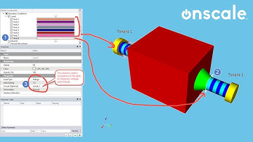 How to measure voltage in OnScale Double Tonpilz Acoustic Simulation