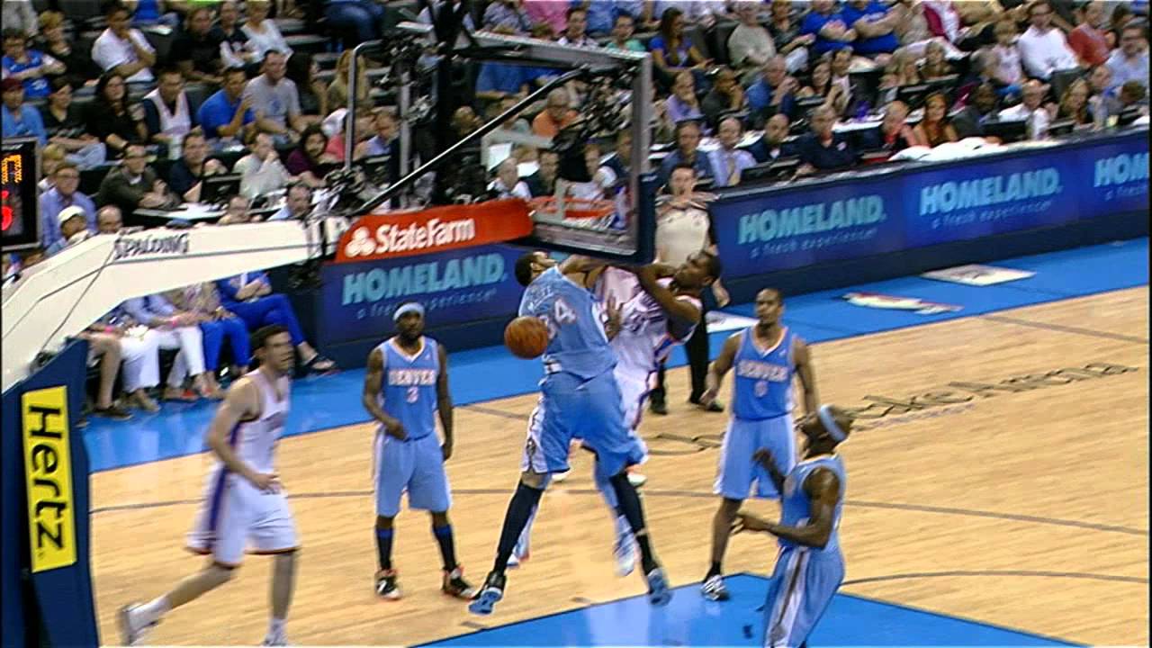 kevin durant dunk on brendan haywood