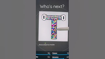 Alphabet lore~pick a color|Procreate #satisfying #sub #requestedvideo #art #alphabetlore #magic #T