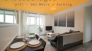 Appartement tout equipe parking balcon 2 chambres | Marseille, France | Hotel Review 🌟