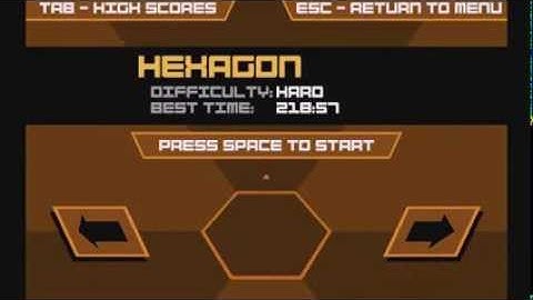 [TEST VIDEO] SUPER HEXAGON FIRST TRY