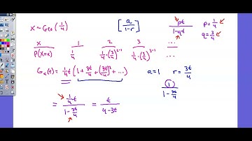 A Level 9231 Further Probability and Statistics Topic 5 Probability generating functions 2