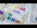 Flutter into Elegance: DIY Butterfly Crescent Earrings with Resin Molds