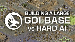 C&C: Tiberian Sun Firestorm | Building a Large GDI Base VS Hard Enemy