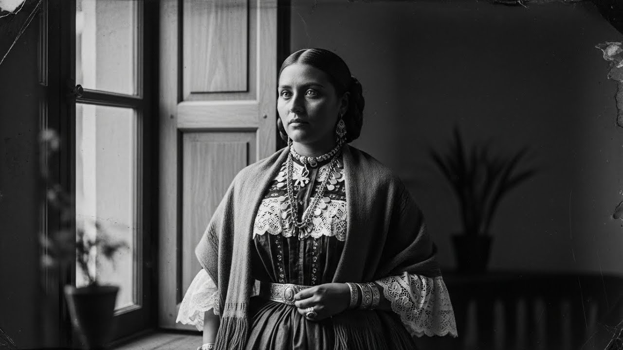 La Boda de la Ventana Marchita — Soledad Aguirre (1856, Puebla) — sombra en la habitación