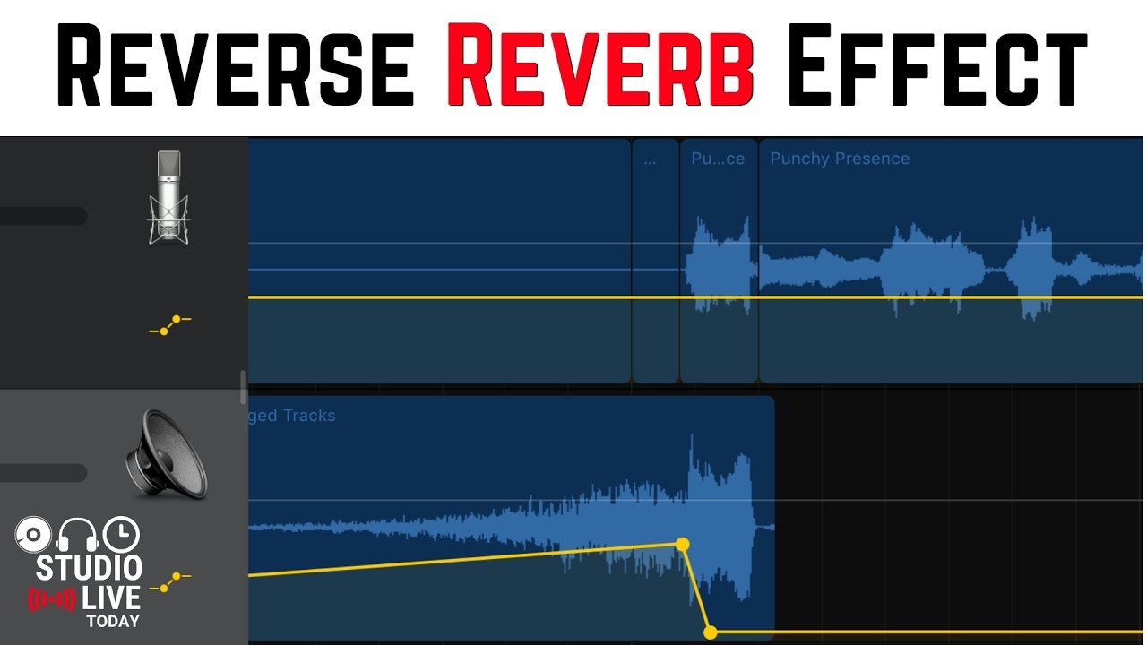 Reverse reverb vocal effect in GarageBand iOS (iPhone/iPad) YouTube