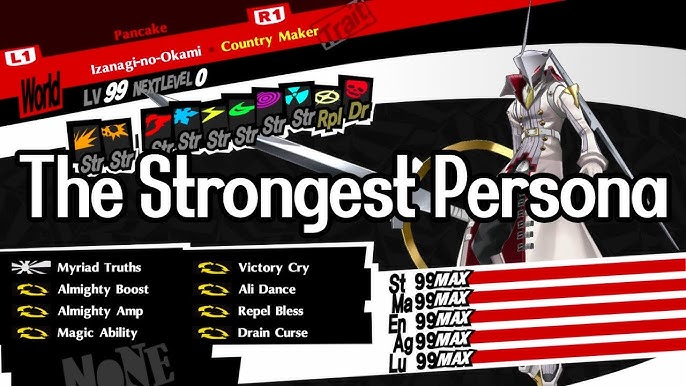 Making Arsene Broken (Almighty and Curse/Gun Build) - P5R 