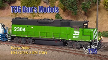 HO Scale GP38-2 Dan
