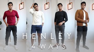 4 WAYS TO WEAR THE HENLEY | HOW TO STYLE THE HENLEY SHIRT | THE SOPHISTICATES