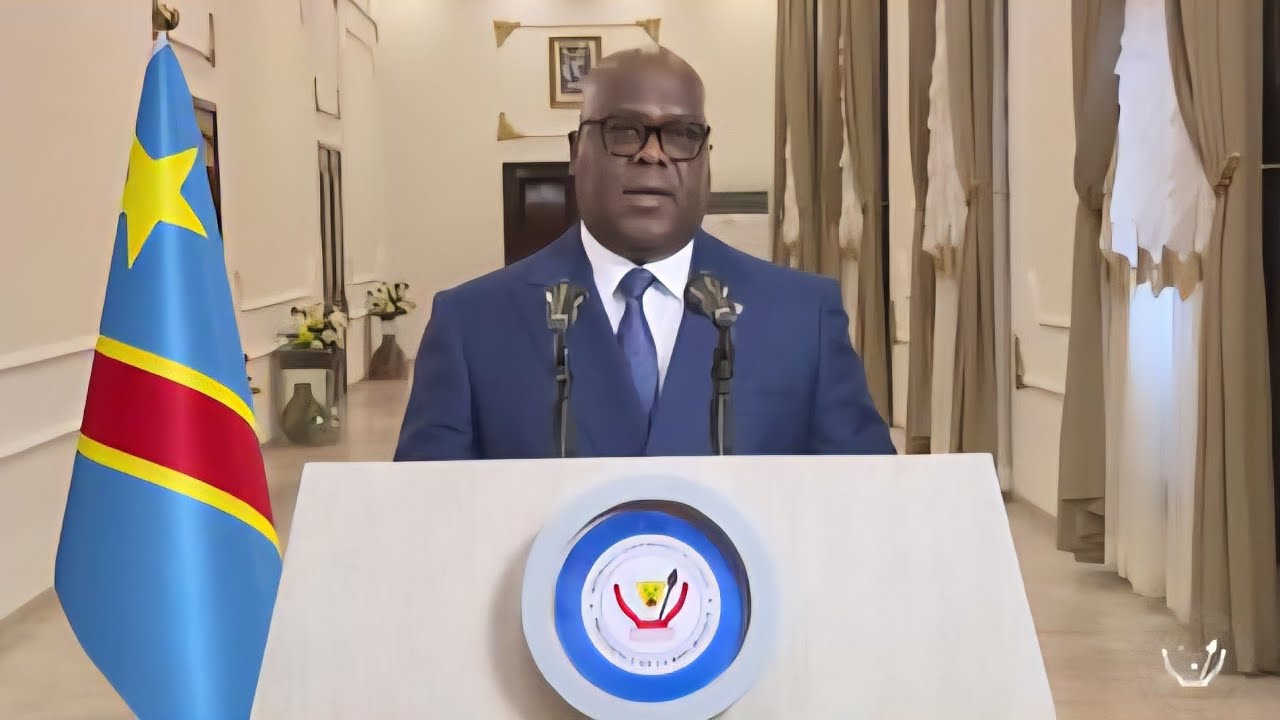MESSAGE DU PRÉSIDENT FÉLIX TSHISEKEDI SUR LE DIALOGUE NATIONAL DE PAIX ET REFONDATION DU PAYS