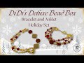 Holiday Bracelet and Anklet | DiDi's Deluxe Bead Box | December 2024