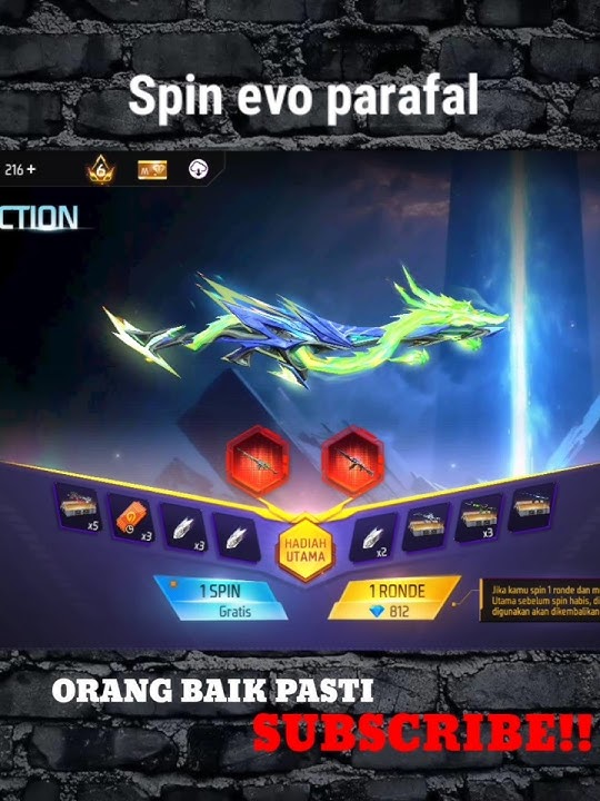 AUTO HOKI SEPIN EVO PARAFAL DAN AN94 TERBARU 😱🤣 #freefire #ff #ffshorts