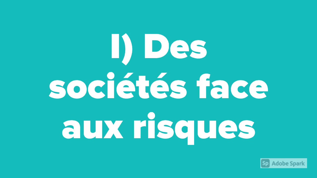 Géographie seconde thème 1 chapitre 1 la gestion des risques capsule 1 ...