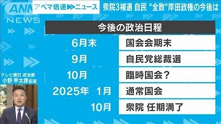 【衝撃】衆院3補選 自民“全敗”　岸田総理次の一手は政治部 小野甲太郎記者【ABEMA NEWS】(2024年4月30日)