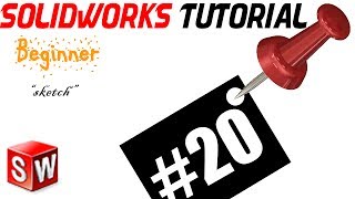SolidWorks Lecture 20 Beginner: Move vs Copy sketch