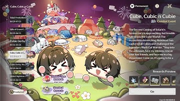 Cube, Cubic n Cubie Event - Wuthering Waves - Version 2.3Part 1