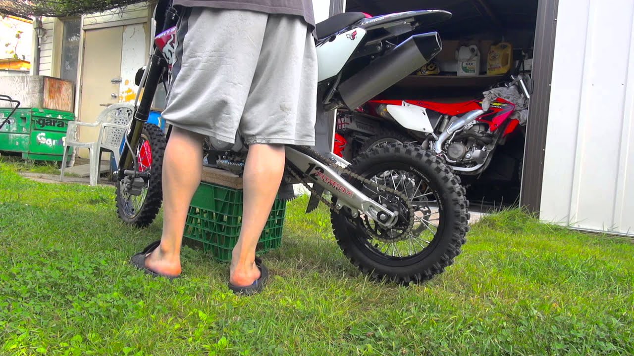 2013 Pitster Pro LXR 155R Nitro Circus Exhaust Sound Bite