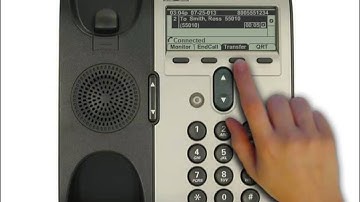 CISCO 7905, 7906, 7911 and 7912 - Transfer Calls