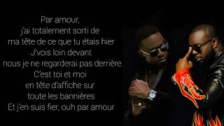 Dadju - Par amour - ft: Maître Gims -(paroles) Resimi