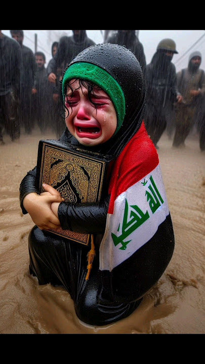 muslim little children cry (Iraq) Free palestine shorts #palestine #cry #shorts #short #ai #فلسطين