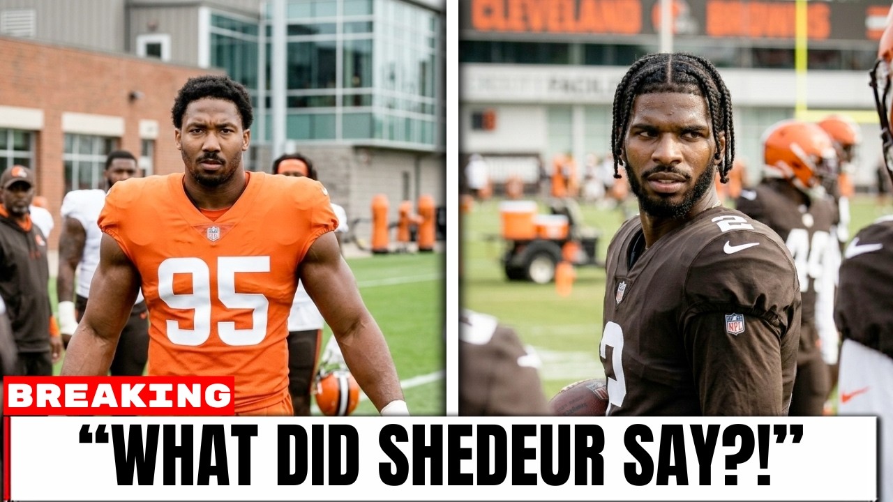 BREAKING: Shedeur Sanders Silences Browns Veteran During Heated Practice Clash