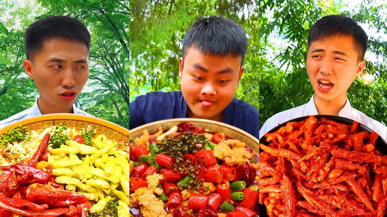 How Many Spicy Chili Can You Eat? Spicy Food Challenge! TikTok Funny